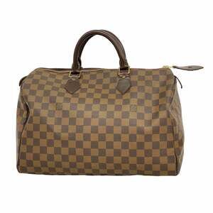 LOUIS VUITTON Brown Damier Speedy 35 Bag